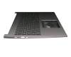 EAZAY00401A Original AcBel Tastatur inkl. Topcase DE (deutsch) schwarz/grau mit Backlight