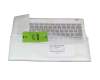 EAZHN001020 Original Acer Tastatur inkl. Topcase DE (deutsch) schwarz/weiß