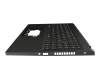 EAZYP00801A Original Acer Tastatur inkl. Topcase DE (deutsch) schwarz/schwarz mit Backlight