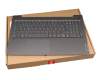EL1K7001100 Original Lenovo Tastatur inkl. Topcase DE (deutsch) grau/grau mit Backlight