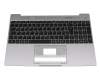 Emdoor NS15AL Original Tastatur inkl. Topcase DE (deutsch) schwarz/grau