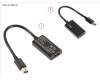 Fujitsu CABLE, HDMI ADAPTER (MINI DP TO HDMI) für Fujitsu Stylistic R727