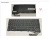 Fujitsu FUJ:CP732982-XX KEYBOARD BLACK W/O TS SPAIN
