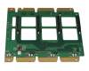 Fujitsu A3C40135239 HDD-Backplate Platine (inkl. Kabel) Gebraucht