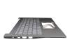 GD2103123B Original Acer Tastatur inkl. Topcase DE (deutsch) silber/silber mit Backlight