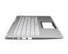 GH4UZ_KB_SUPP_PLATE Original Acer Tastatur inkl. Topcase DE (deutsch) silber/silber mit Backlight