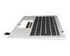 HB2381 Original HP Tastatur inkl. Topcase DE (deutsch) schwarz/silber mit Backlight