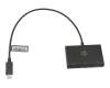 HP 14s-cr0000 USB-C zu 3x USB 3.0 Adapter