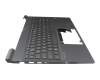 HP 14s-fq0000 Original Tastatur inkl. Topcase FR (französisch) silber/schwarz mit Backlight