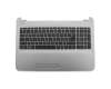 HP 15-ba100 Original Tastatur inkl. Topcase DE (deutsch) schwarz/silber grauer Beschriftung