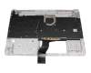 HP 15-e2000 Original Tastatur inkl. Topcase DE (deutsch) silber/silber mit Backlight