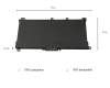 HP 15s-du3000 Replacement Akku 47Wh