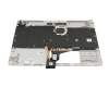 HP 15s-eq1000 Original Tastatur inkl. Topcase DE (deutsch) silber/silber mit Backlight