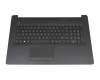 HP 17-by3000 Tastatur inkl. Topcase DE (deutsch) schwarz/schwarz (PTP/ohne DVD)
