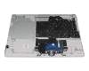 HP 17-by3000 Tastatur inkl. Topcase FR (französisch) silber/silber (DVD) (PTP)