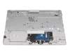 HP 17-by4000 Tastatur inkl. Topcase DE (deutsch) silber/silber