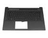 HP 17-cp2000 Tastatur inkl. Topcase DE (deutsch) schwarz/schwarz
