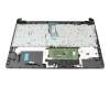 HP 250 G6 Original Tastatur inkl. Topcase FR (französisch) schwarz/grau