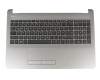 HP 255 G6 Original Tastatur inkl. Topcase DE (deutsch) schwarz/silber