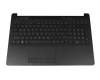HP 255 G7 Original Tastatur inkl. Topcase DE (deutsch) schwarz/grau