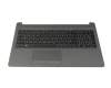 HP 255 G7 SP Original Tastatur inkl. Topcase DE (deutsch) schwarz/grau
