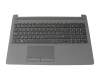 HP 255 G7 SP Original Tastatur inkl. Topcase FR (französisch) schwarz/schwarz