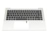 HP EliteBook 840 G7 Original Tastatur inkl. Topcase DE (deutsch) schwarz/silber mit Backlight und Mouse-Stick