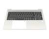 HP EliteBook 850 G8 Original Tastatur inkl. Topcase DE (deutsch) schwarz/silber mit Backlight und Mouse-Stick