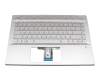 HP Pavilion 14-ce0100 Original Tastatur inkl. Topcase DE (deutsch) silber/silber mit Backlight