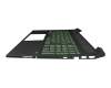 HP Pavilion Gaming 16-a0000 Original Tastatur inkl. Topcase DE (deutsch) schwarz/grün/schwarz mit Backlight