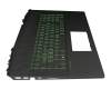 HP Pavilion Gaming 17-cd0000 Original Tastatur inkl. Topcase DE (deutsch) schwarz/schwarz mit Backlight