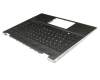 HP Pavilion x360 14-cd0100 Original Tastatur inkl. Topcase DE (deutsch) schwarz/schwarz mit Backlight
