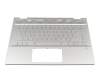 HP Pavilion x360 14-cd0500 Original Tastatur inkl. Topcase DE (deutsch) silber/silber mit Backlight
