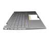 HP Pavilion x360 14-dw1000 Original Tastatur inkl. Topcase DE (deutsch) silber/silber mit Backlight Fingerprint / Hintergrundbeleuchtung