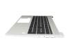 HP ProBook 455 G9 Original Tastatur inkl. Topcase DE (deutsch) schwarz/silber mit Backlight