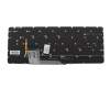 HP Spectre Pro x360 G1 Convertible PC Original Tastatur DE (deutsch) schwarz mit Backlight