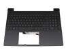 HP Victus 15-fa0000 Original Tastatur inkl. Topcase DE (deutsch) schwarz/grau mit Backlight