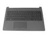 HPM17K5 Original HP Tastatur inkl. Topcase CH (schweiz) schwarz/schwarz