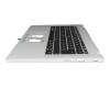 HQ207220F000 Original Acer Tastatur inkl. Topcase DE (deutsch) schwarz/silber