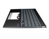 HQ21012665007 Original Asus Tastatur inkl. Topcase DE (deutsch) grau/schwarz