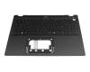 HQ254030049A7 Original Acer Tastatur inkl. Topcase DE (deutsch) schwarz/schwarz mit Backlight