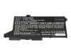 IPC-Computer Akku (11,4V 3-Zellen) kompatibel zu Dell 02WH4J mit 38Wh