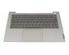 KT01-19C3EK01GRRA000 Original Lenovo Tastatur inkl. Topcase US (englisch) grau/grau mit Backlight