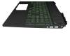 L58826-261 Original HP Tastatur inkl. Topcase RU (russisch) schwarz/schwarz mit Backlight