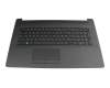 L92780-051 Original HP Tastatur inkl. Topcase FR (französisch) schwarz/schwarz (PTP/mit DVD)