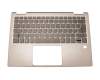 LCM16K56D0J686 Original Chicony Tastatur inkl. Topcase DE (deutsch) grau/silber mit Backlight