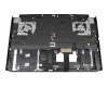 LG05P_P10B3L Original Acer Tastatur inkl. Topcase DE (deutsch) schwarz/weiß/schwarz mit Backlight (Anschlusskabel 16mm)
