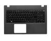 LV5T_50B Original Acer Tastatur inkl. Topcase DE (deutsch) schwarz/grau