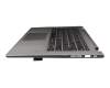 Lenovo Flex 6-14IKB (81EM) Original Tastatur inkl. Topcase SP (spanisch) grau/silber mit Backlight