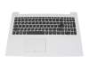 Lenovo IdeaPad 320-15ABR (80XS/80XT) Original Tastatur inkl. Topcase DE (deutsch) grau/weiß